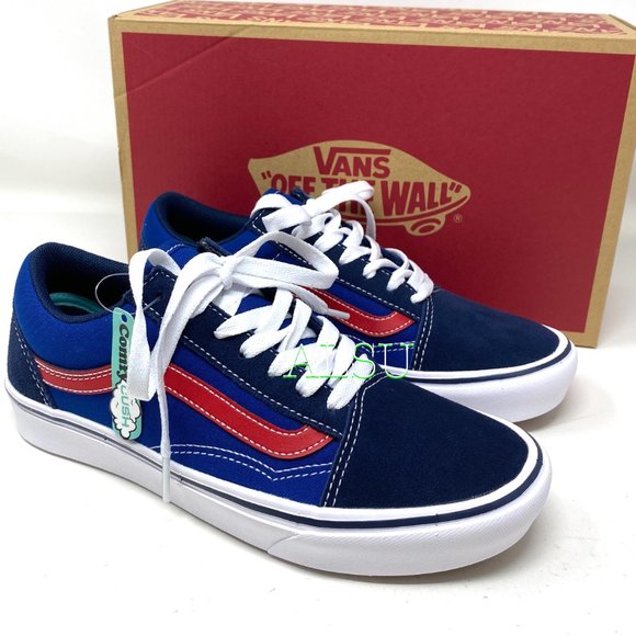 VANS Comfycush Old Skoll Tri-Tone Suede Canvas Womens 🔥 BLACK FRIDAY SPECIAL 🔥 - Picture 6 of 9